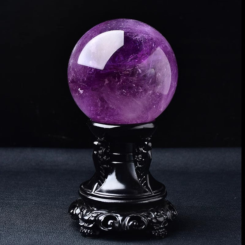 Natural Amethyst Sphere