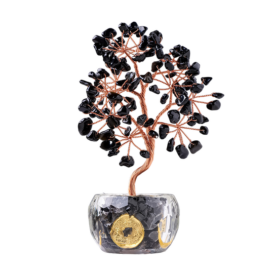 Obsidian - Feng Shui Crystal Tree