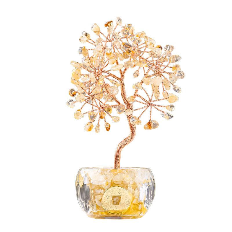 Citrine - Feng Shui Crystal Tree