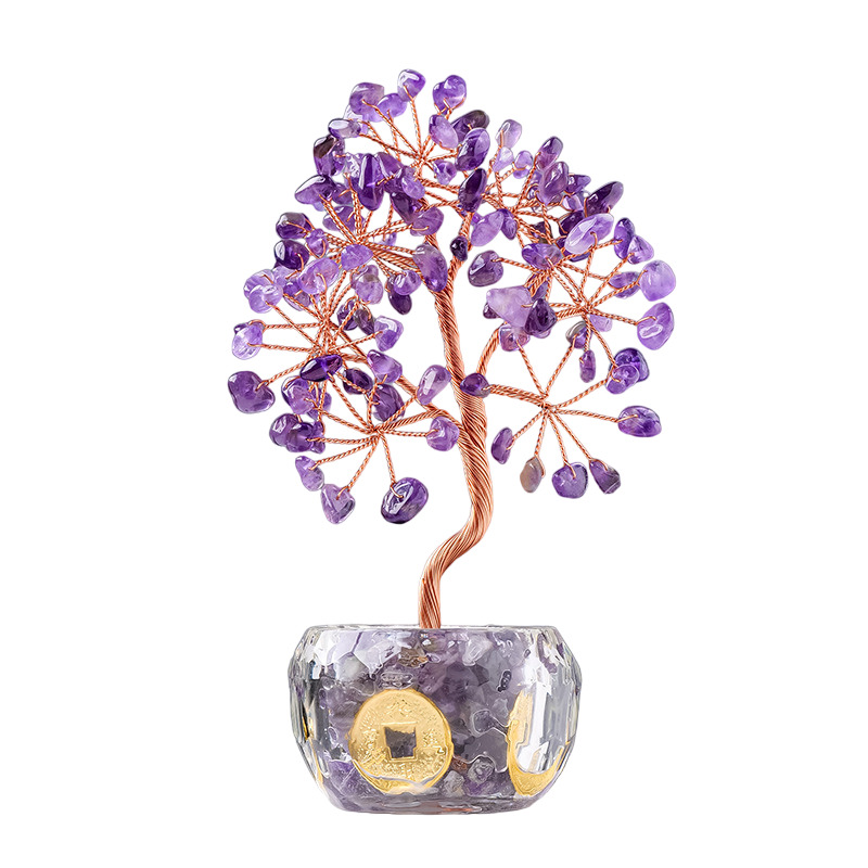 Amethyst - Feng Shui Crystal Tree